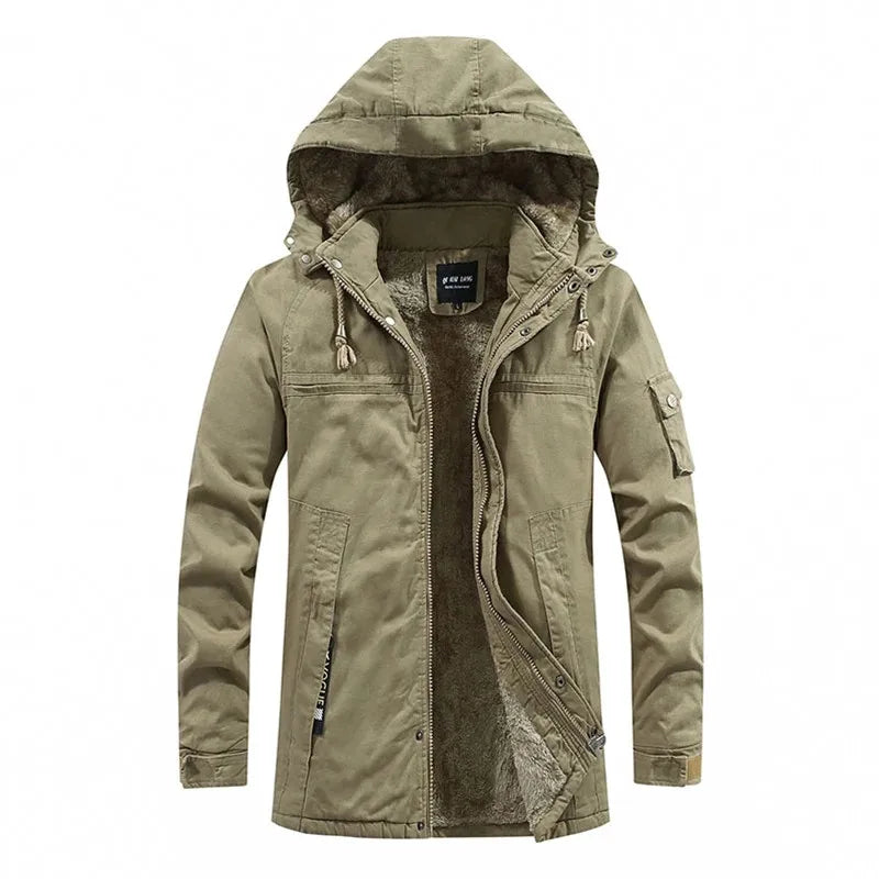 Byron | Comfortabele Fleecejacke met Capuchon