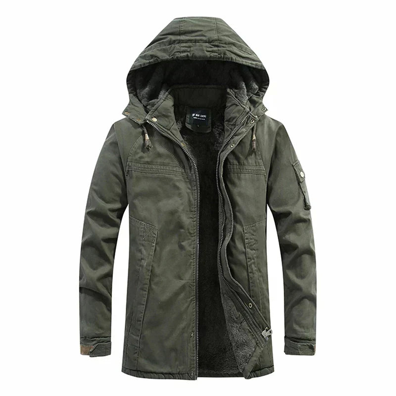 Byron | Comfortabele Fleecejacke met Capuchon