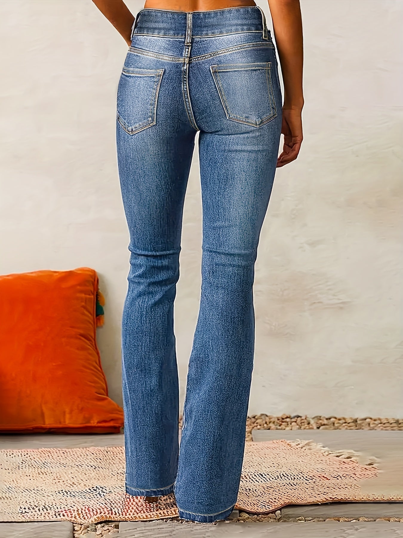 Aya™ | Hoge Taille Flared Jeans