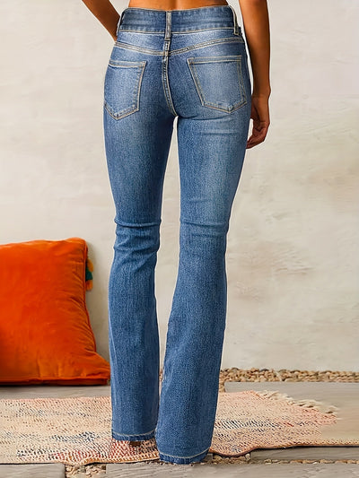 Aya™ | Hoge Taille Flared Jeans