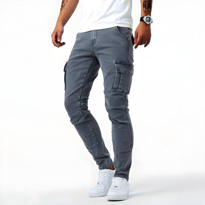 Samuel™ | Stretch Denim Cargo-Broek