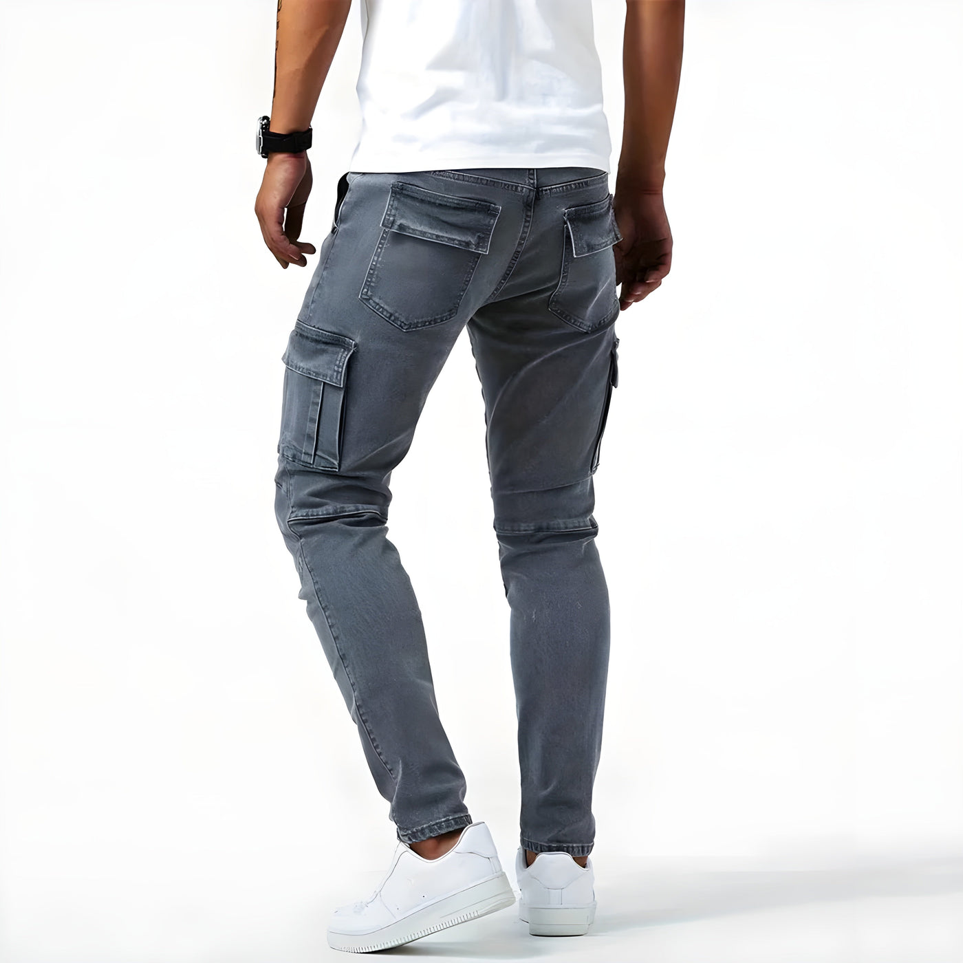 Samuel™ | Stretch Denim Cargo-Broek
