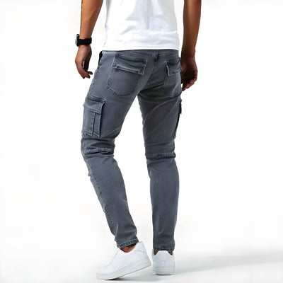 Samuel™ | Stretch Denim Cargo-Broek