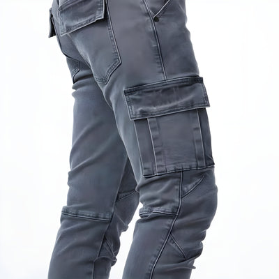 Samuel™ | Stretch Denim Cargo-Broek