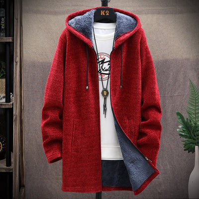 Braxton | Oversized Hoodie met Rits