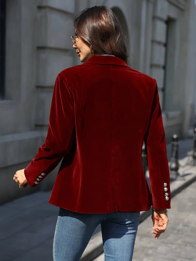 JULISSA | ELEGANTE VELVET BLAZER