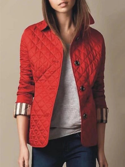 Elkie - Elegante Zijden Jas