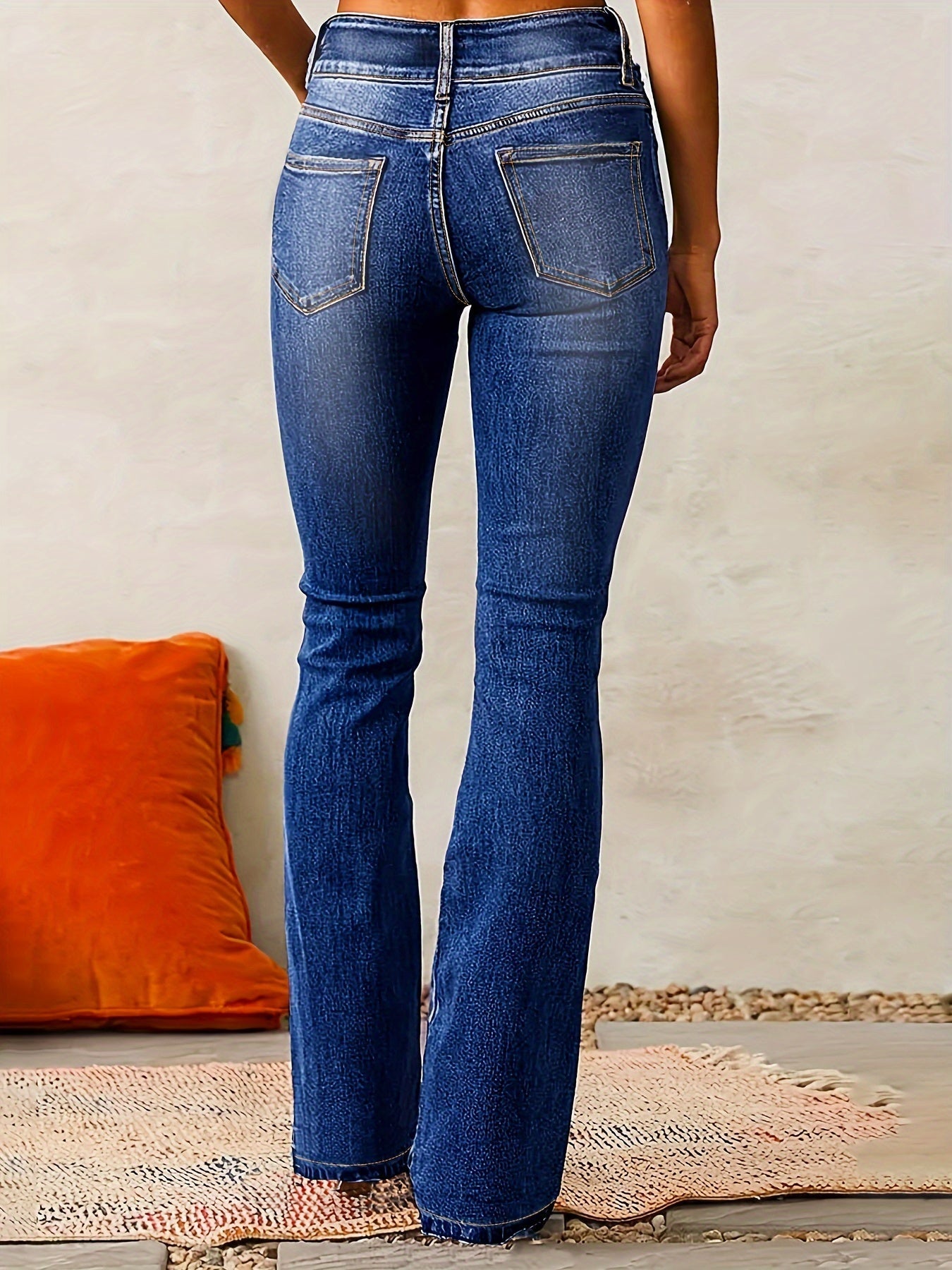 Aya™ | Hoge Taille Flared Jeans