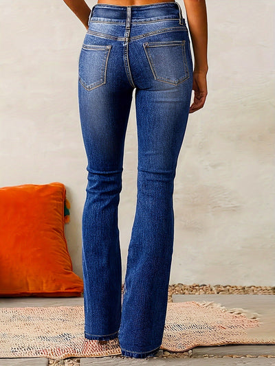 Aya™ | Hoge Taille Flared Jeans
