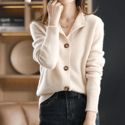 Annie™ | Brei-Cashmere-Gilet