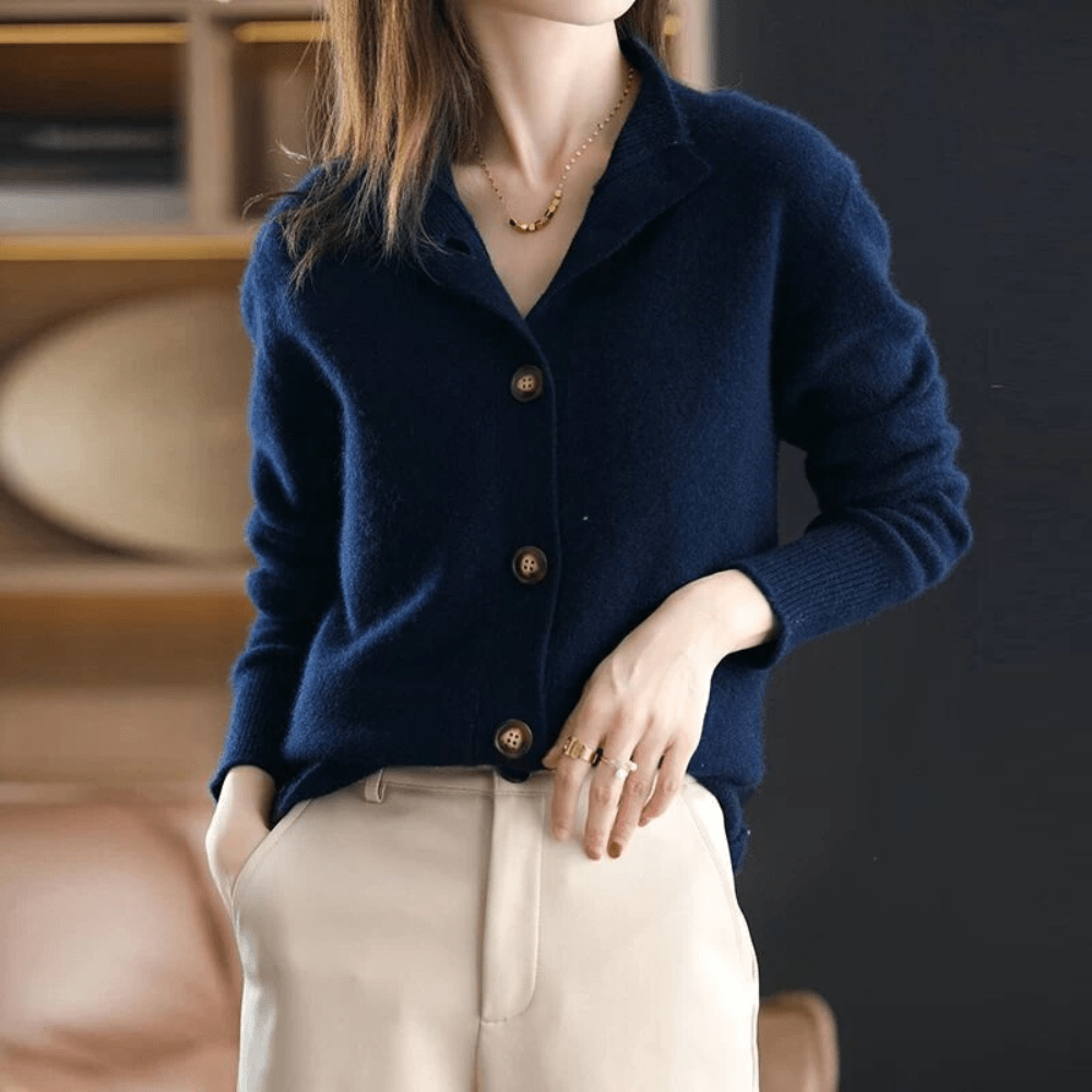 Annie™ | Brei-Cashmere-Gilet